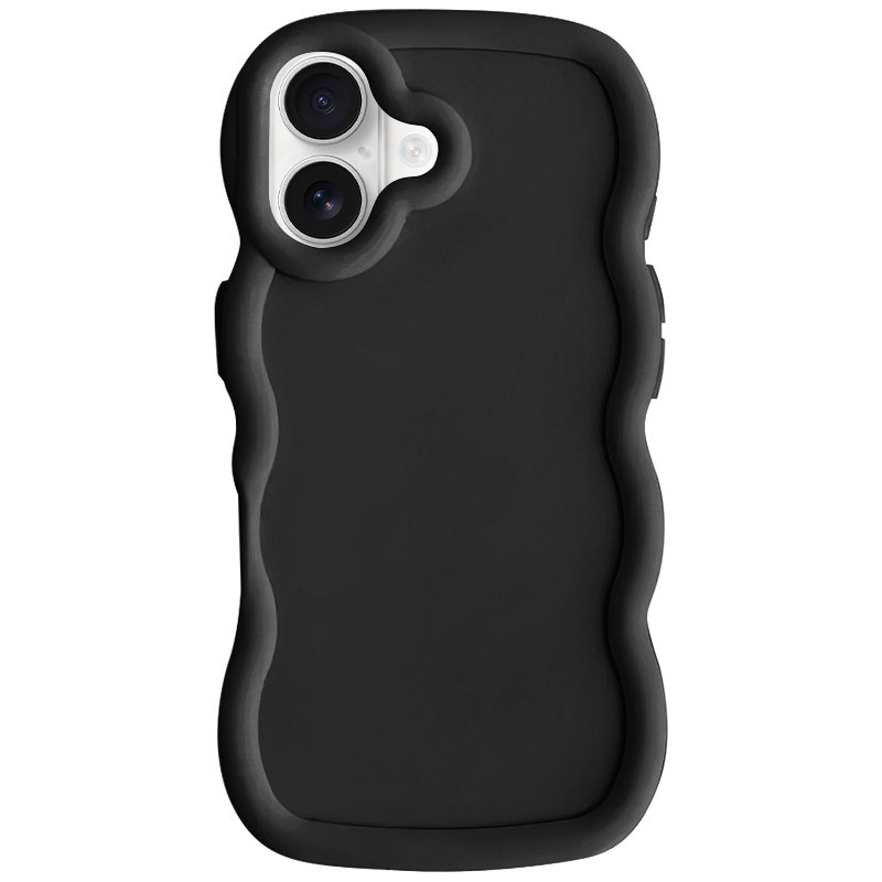 Чехол TPU Ripple для Apple iPhone 16 Plus (6.7") (Black)
