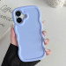 Фото Чехол TPU Ripple для Apple iPhone 16 Plus (6.7") (Lilac Blue) на vchehle.ua