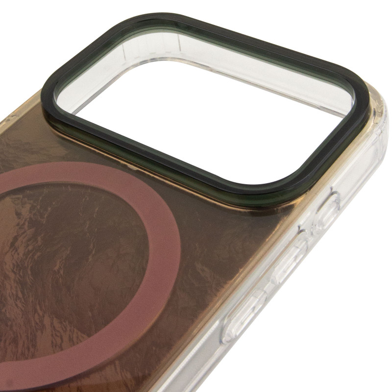 Чехол TPU Shiny Mountain Magnetic Fit для Apple iPhone 17 Pro (6.3") (Chocolate) в магазине vchehle.ua