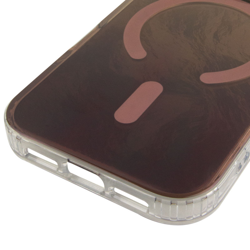 Купить Чехол TPU Shiny Mountain Magnetic Fit для Apple iPhone 17 Pro (6.3") (Chocolate) на vchehle.ua