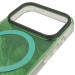 Чехол TPU Shiny Mountain Magnetic Fit для Apple iPhone 17 Pro (6.3") (Green) в магазине vchehle.ua