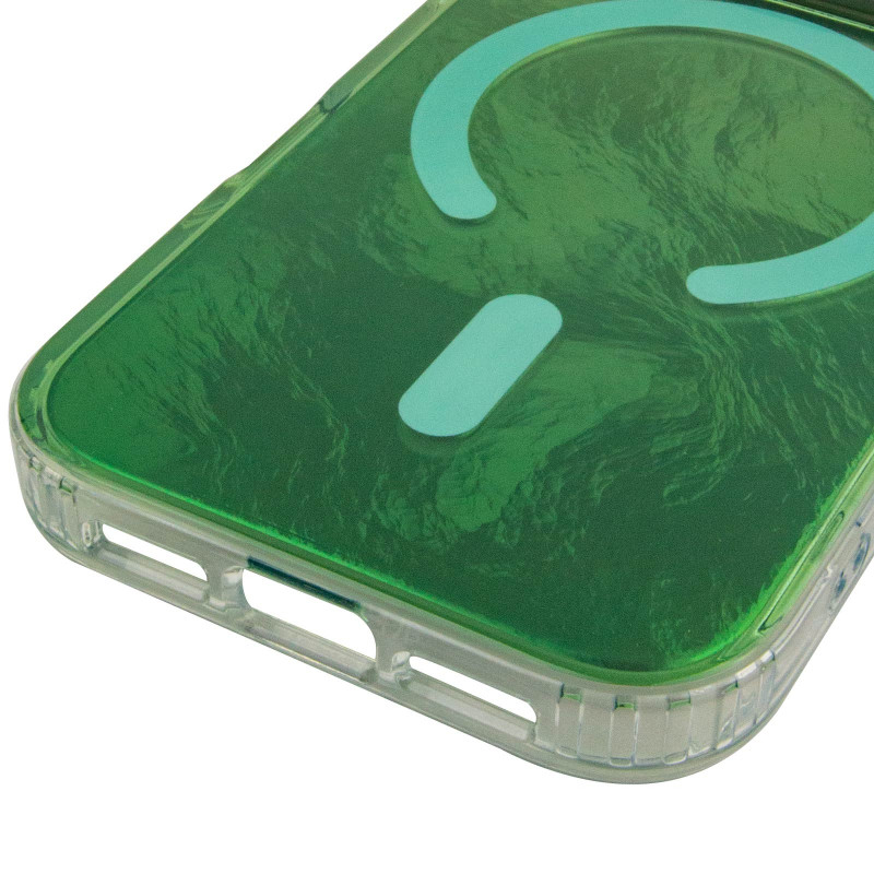 Купить Чехол TPU Shiny Mountain Magnetic Fit для Apple iPhone 17 Pro (6.3") (Green) на vchehle.ua