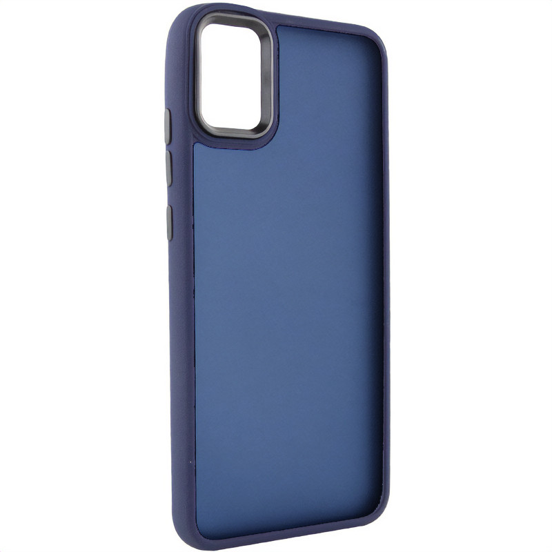 Чохол TPU+PC Lyon Frosted на Samsung Galaxy A51 (Deep Navy)
