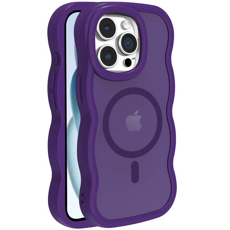 Чехол TPU+PC Undine with Magnetic Safe для Apple iPhone 14 Pro Max (6.7") (Purple)