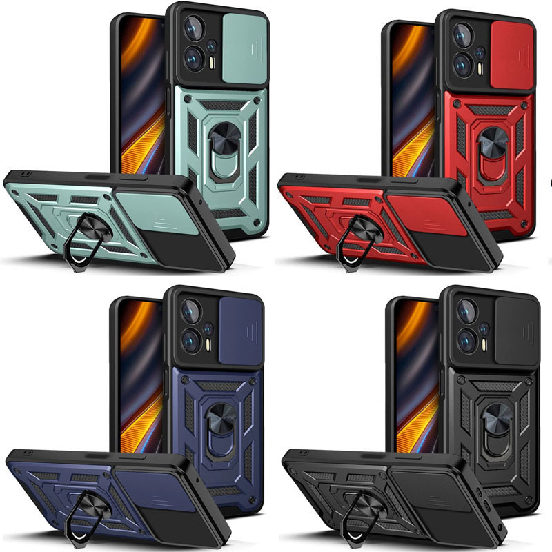 Удароміцний чохол Ummi Camshield Serge Ring на Xiaomi Poco X4 GT