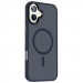 Чехол Ummi Colorful with Magnetic Safe для Apple iPhone 16 Plus (6.7") (Синий / Navy Blue)