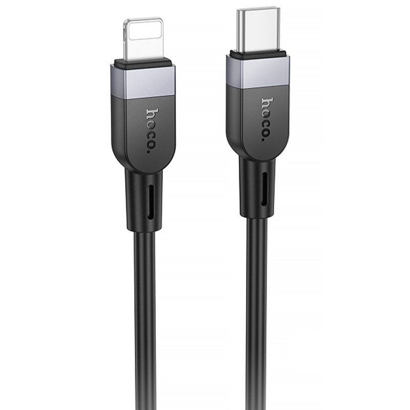 Дата кабель Hoco X109 Energy silicone Type-C to Lightning (2m) (Black)