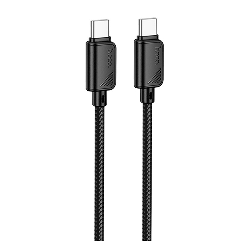 Дата кабель Hoco X113 Beneficio Type-C to Type-C 60W (1m) (Black)