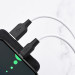 Фото Дата кабель Hoco X21 Plus Silicone Type-C Cable (1m) (Черный / Белый) на vchehle.ua