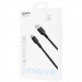 Фото Дата кабель Proove Rebirth USB Type-C 3A (1m) (Black) в маназині vchehle.ua