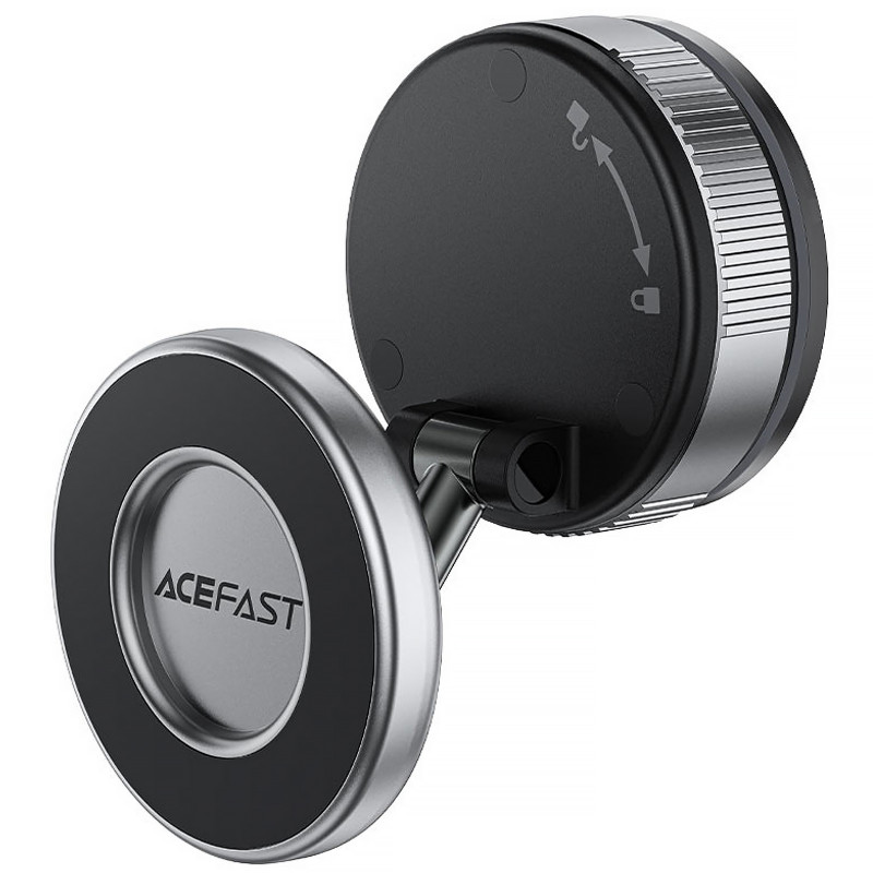 Фото Магнітний тримач для телефону Acefast E28 Auto Fix 360° (Metal gray) в маназині vchehle.ua