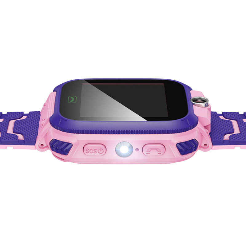 Фото Дитячий cмарт-годинник Hoco Y105 with call function (Pink) на vchehle.ua