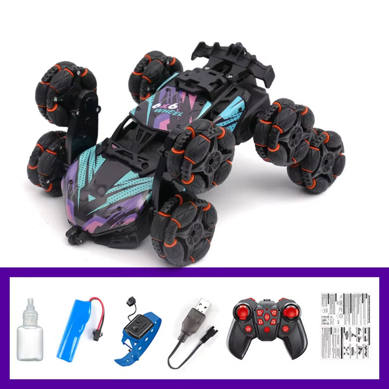 Заказать Детский восьмиколесный джип на радиоуправлении SHT 2330 2.4G (with 2 remote) (Violet) на vchehle.ua