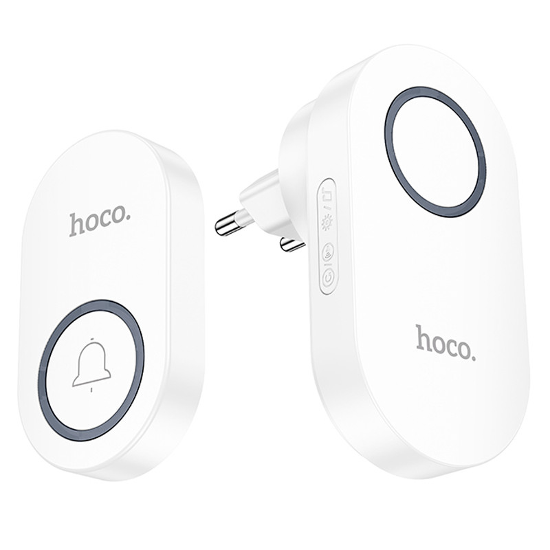Дверной звонок Hoco HI25 Neon Bell (White) в магазине vchehle.ua