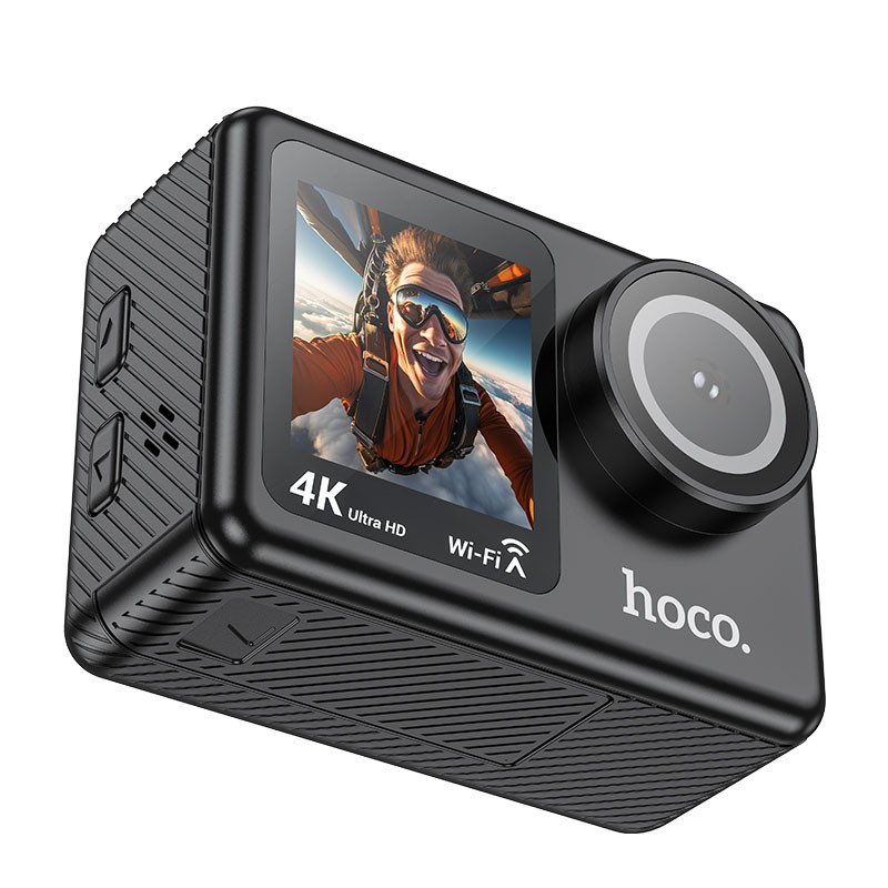 Купить Экшн-камера Hoco DV101 Dual color screen Sports (Black) на vchehle.ua