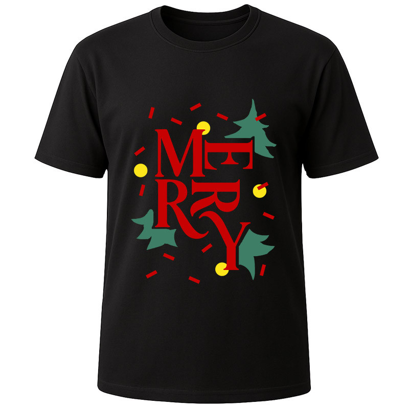 Футболка черная Merry (S)