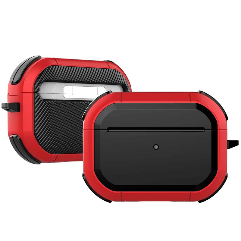 Футляр протиударний Black Ed. для навушників Airpods Pro 2 / Pro (Red)