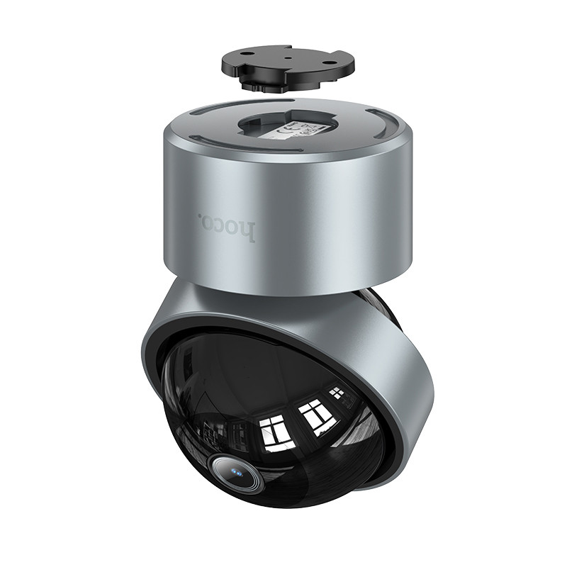 Купить Камера видеонаблюдения Hoco D5 Indoor PTZ HD (Silvery gray) на vchehle.ua