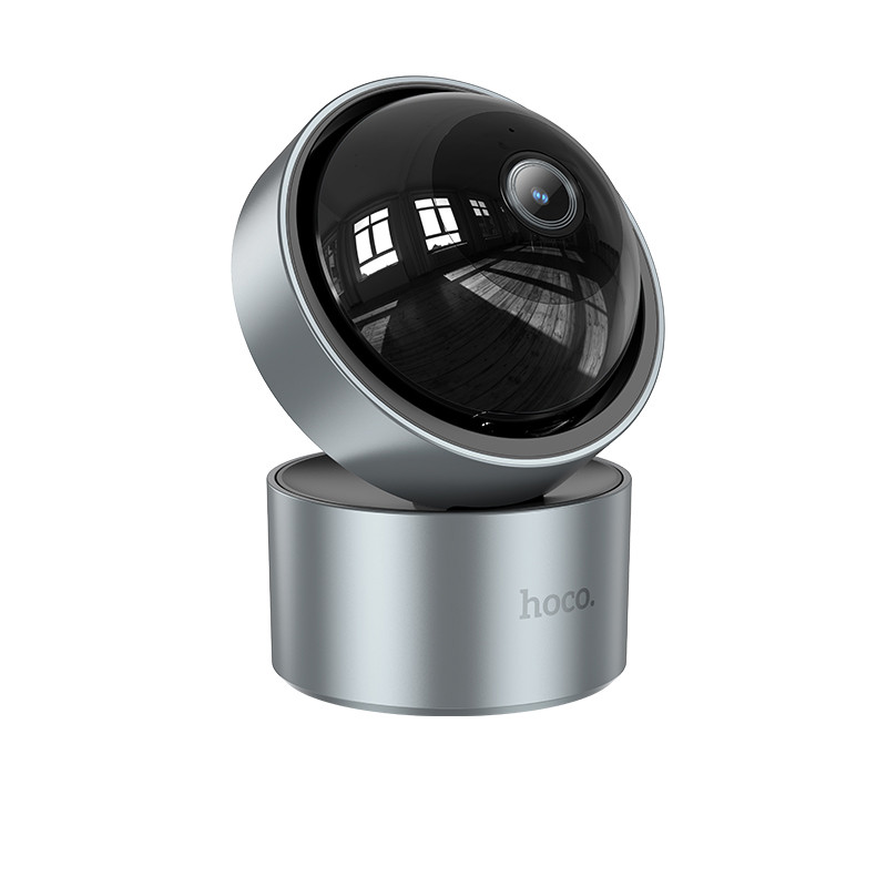 Заказать Камера видеонаблюдения Hoco D5 Indoor PTZ HD (Silvery gray) на vchehle.ua