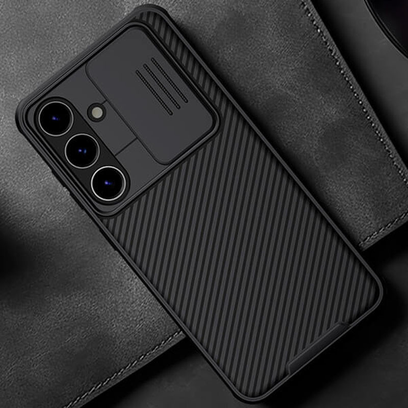 Заказать Карбоновая накладка Nillkin CamShield Pro для Samsung Galaxy S25 FE (Black) на vchehle.ua