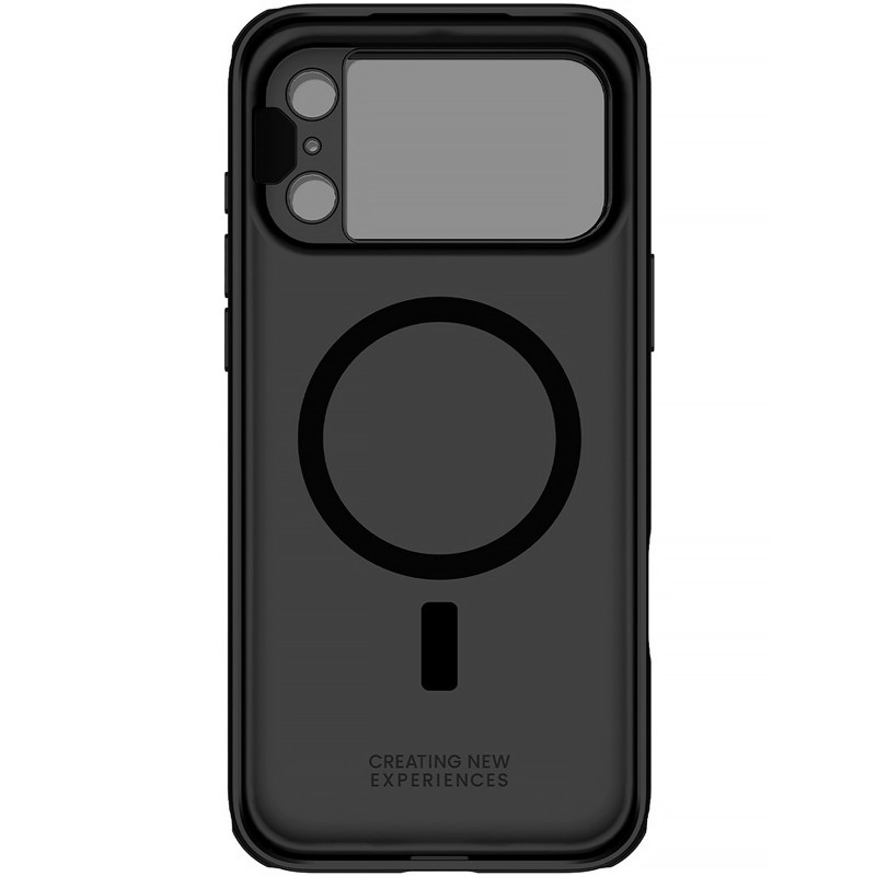 Карбонова накладка Nillkin Camshield Prop Magnetic на Apple iPhone 17 Pro Max (6.9") (Black) в магазині vchehle.ua