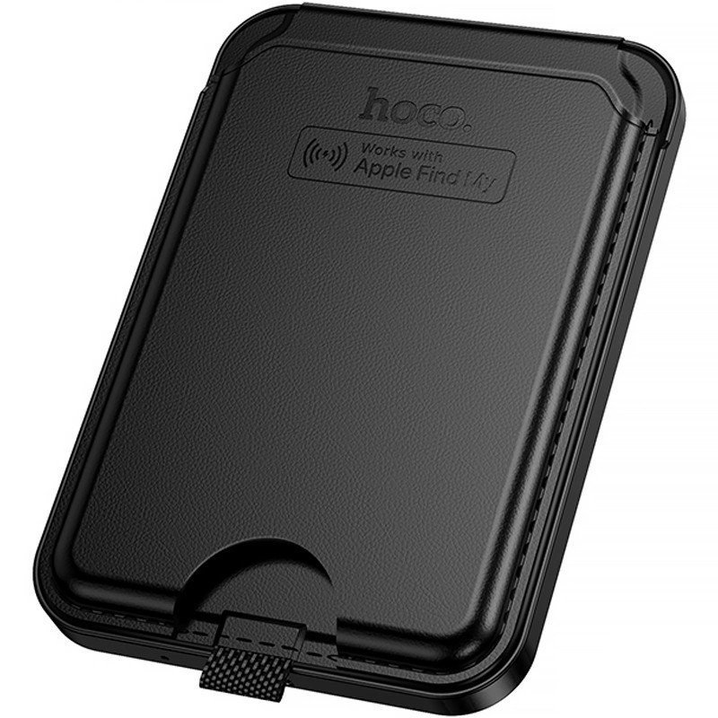 Фото Трекер-кардхолдер магнитный Hoco E91I Tiger 120 mAh (Black) в магазине vchehle.ua