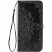 Кожаный чехол-книжка Art Case с визитницей для Samsung Galaxy A04s (Черный)