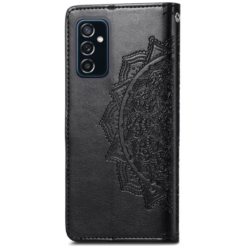Купить Кожаный чехол-книжка Art Case с визитницей для Samsung Galaxy A04s (Черный) на vchehle.ua