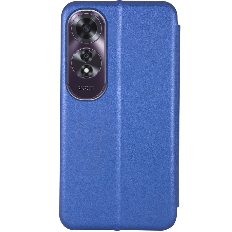 Фото Кожаный чехол-книжка Classy для Oppo A60 4G (Синий) на vchehle.ua