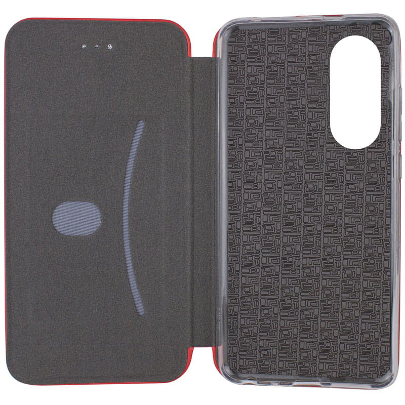 Фото Шкіряний чохол-книжка Classy на Oppo A78 4G (Червоний) в маназині vchehle.ua