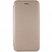 Кожаный чехол-книжка Classy для Samsung Galaxy A17 4G/5G (Золотой)