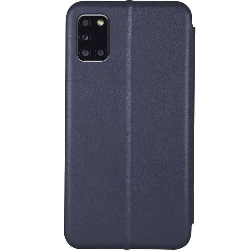 Фото Шкіряний чохол-книжка Classy на Samsung Galaxy A31 (Темно синій) в маназині vchehle.ua