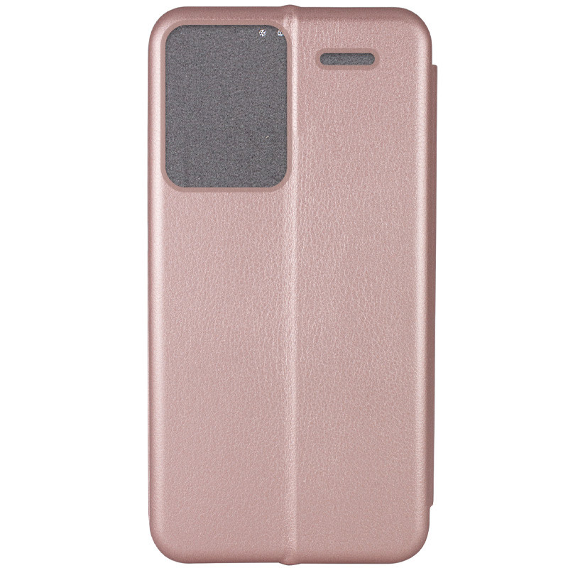 Фото Шкіряний чохол-книжка Classy на Xiaomi Redmi Note 13 Pro+ (Rose Gold) в маназині vchehle.ua
