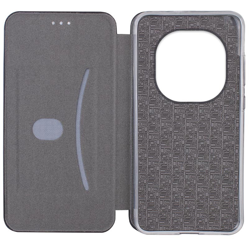 Кожаный чехол-книжка Classy для Xiaomi Redmi Note 14 Pro 4G (Черный) в магазине vchehle.ua