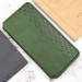 Кожаный чехол-книжка GETMAN Cubic (PU) для Xiaomi Redmi Note 13 4G (Зеленый) в магазине vchehle.ua