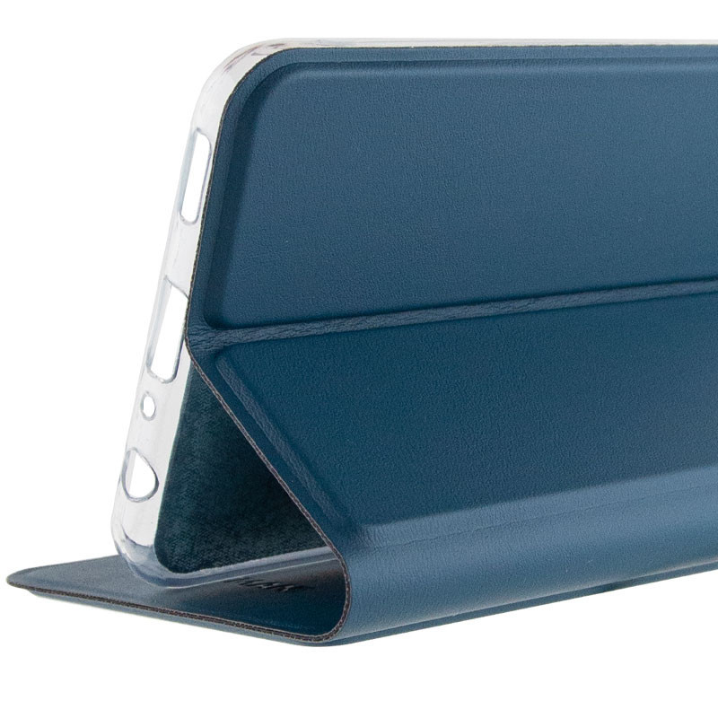 Купить Кожаный чехол-книжка GETMAN Elegant (PU) для Google Pixel 6 (Синий) на vchehle.ua