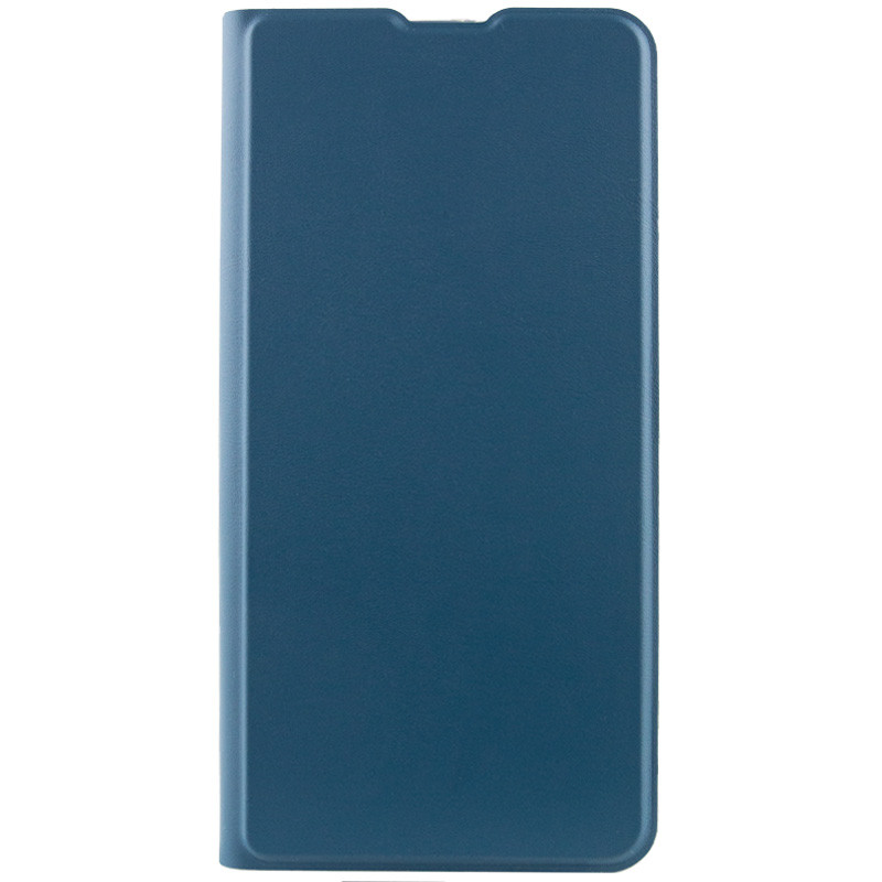 Кожаный чехол-книжка GETMAN Elegant (PU) для Motorola Moto G14 (Синий)