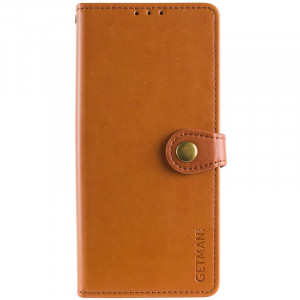Кожаный чехол-книжка GETMAN Gallant (PU) для Xiaomi Redmi 15 4G (Global)