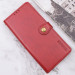 Кожаный чехол-книжка GETMAN Gallant (PU) для ZTE Blade A75 4G (Красный) в магазине vchehle.ua