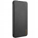 Шкіряний чохол-книжк Nillkin Qin Pro Camshield на Samsung Galaxy S25 Edge (Чорний)
