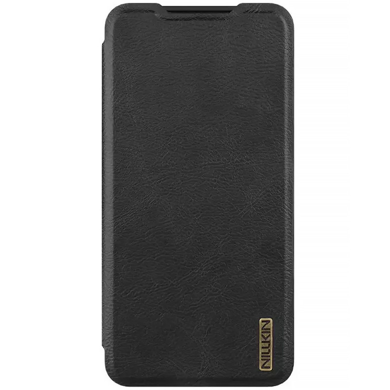 Фото Шкіряний чохол-книжк Nillkin Qin Pro Camshield на Samsung Galaxy S25 Edge (Чорний) на vchehle.ua