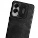 Купити Шкіряний чохол-книжк Nillkin Qin Pro Camshield на Samsung Galaxy S25 Edge (Чорний) на vchehle.ua