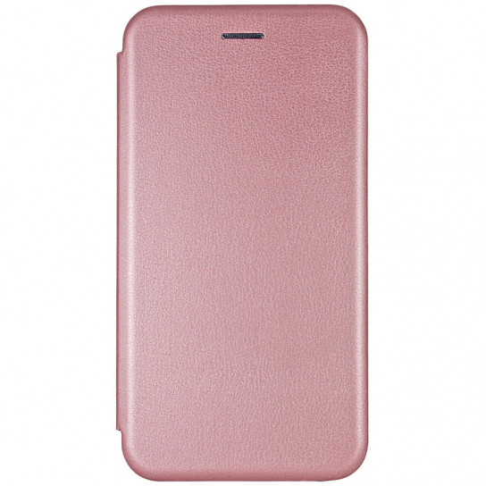 Кожаный чехол-книжка Classy для Samsung Galaxy A10 (A105F) (Rose Gold)