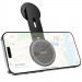 Фото Магнітний тримач Hoco H93 Stable magnetic Magnetic Safe for Apple (Black) в маназині vchehle.ua