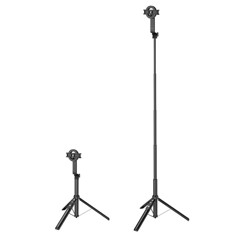 Фото Монопод для селфи Hoco K25 magnetic трипод + съемный BT пульт (Black) на vchehle.ua