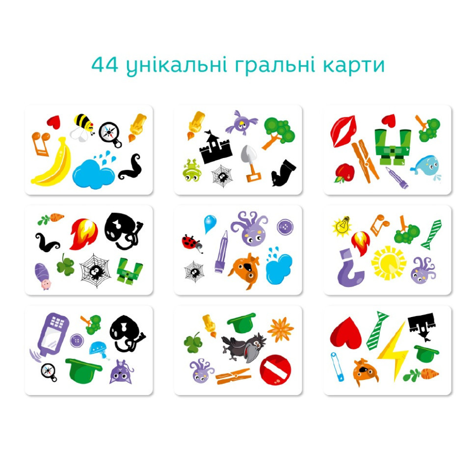 Фото Настільна карткова гра для дітей "Не проґав" в маназині vchehle.ua