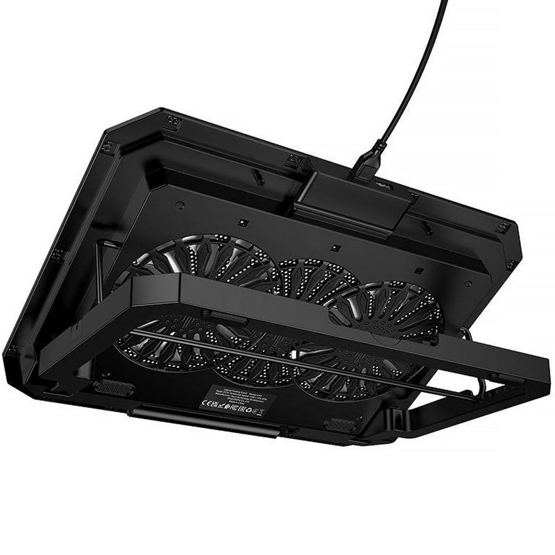 Фото Охолоджуючий кулер для ноутбука Hoco GA4 Jade Cooling Stand (Black) на vchehle.ua