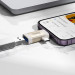 Перехідник Hoco UA31F OTG 2in1 Lightning male/Type-C male to USB female (Gray) в магазині vchehle.ua