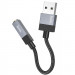 Переходник Hoco UPA32D Clever USB to 3.5mm (Black) в магазині vchehle.ua