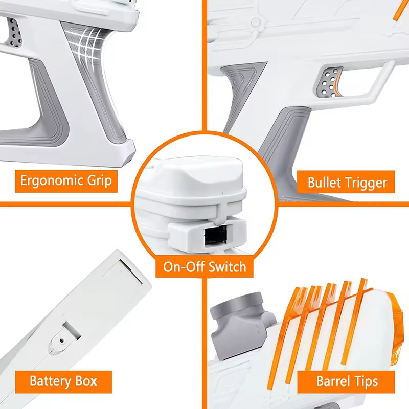 Замовити Пістолет на гідрогелевих кульках (орбізах) Gel Energy XS-873 (Grey) на vchehle.ua